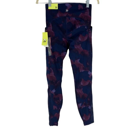 All In Motion High Rise 7/8 Legging Sculpted Purple Blue XS - Picture 3 of 9